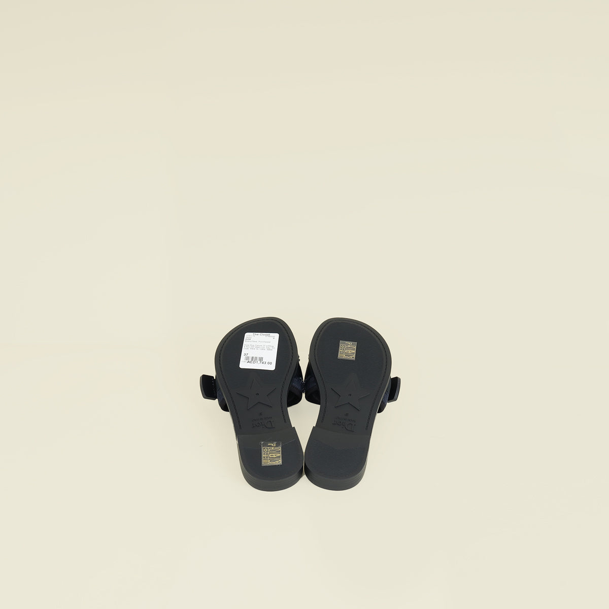 Christian Dior Deep Blue Dio(r)evolution Slide Sandal 37