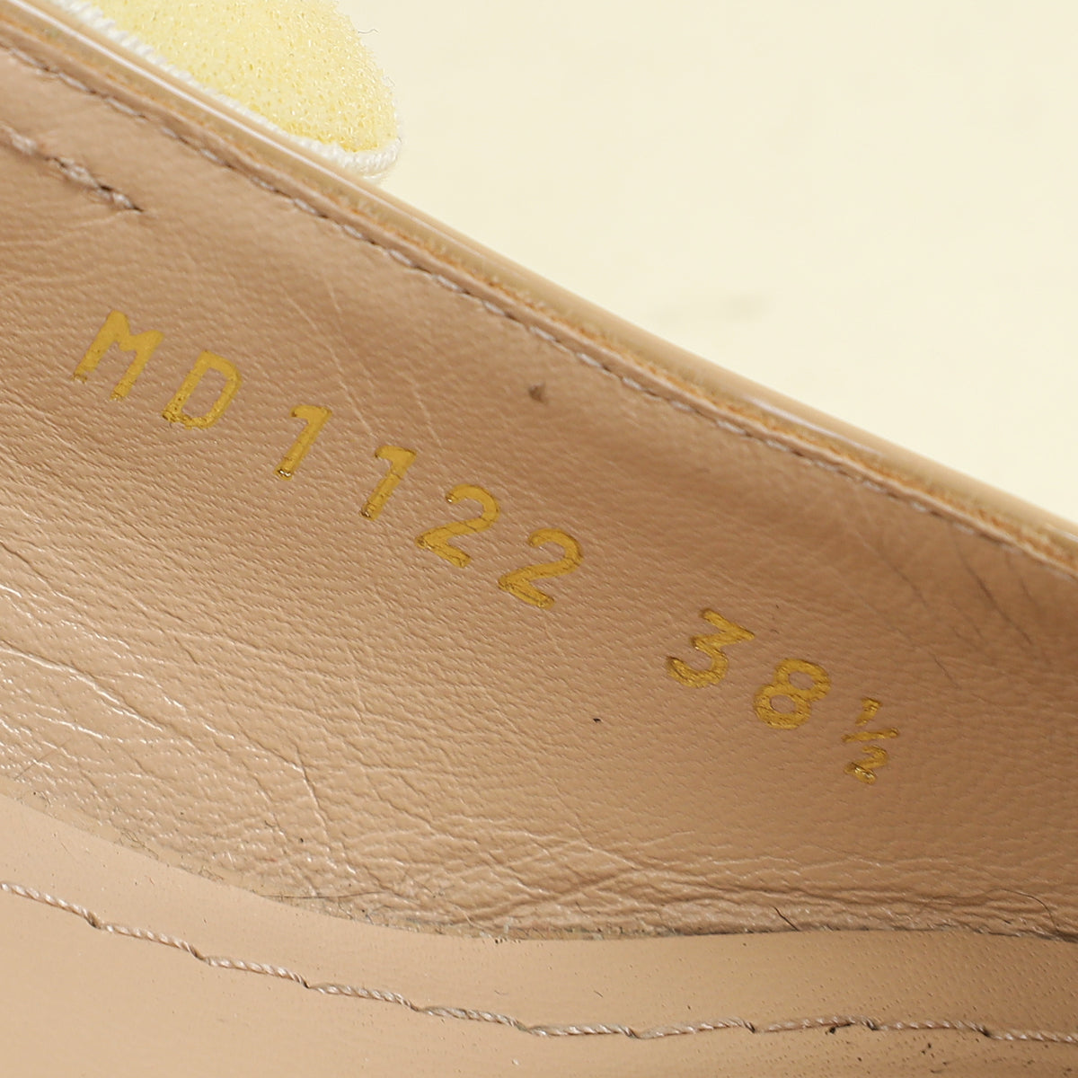 Christian Dior Nude J'adior Patent Slingback Pump 38.5