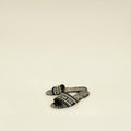 Christian Dior Bicolor JHR Lurex Embroidered Dway Sandal 38.5