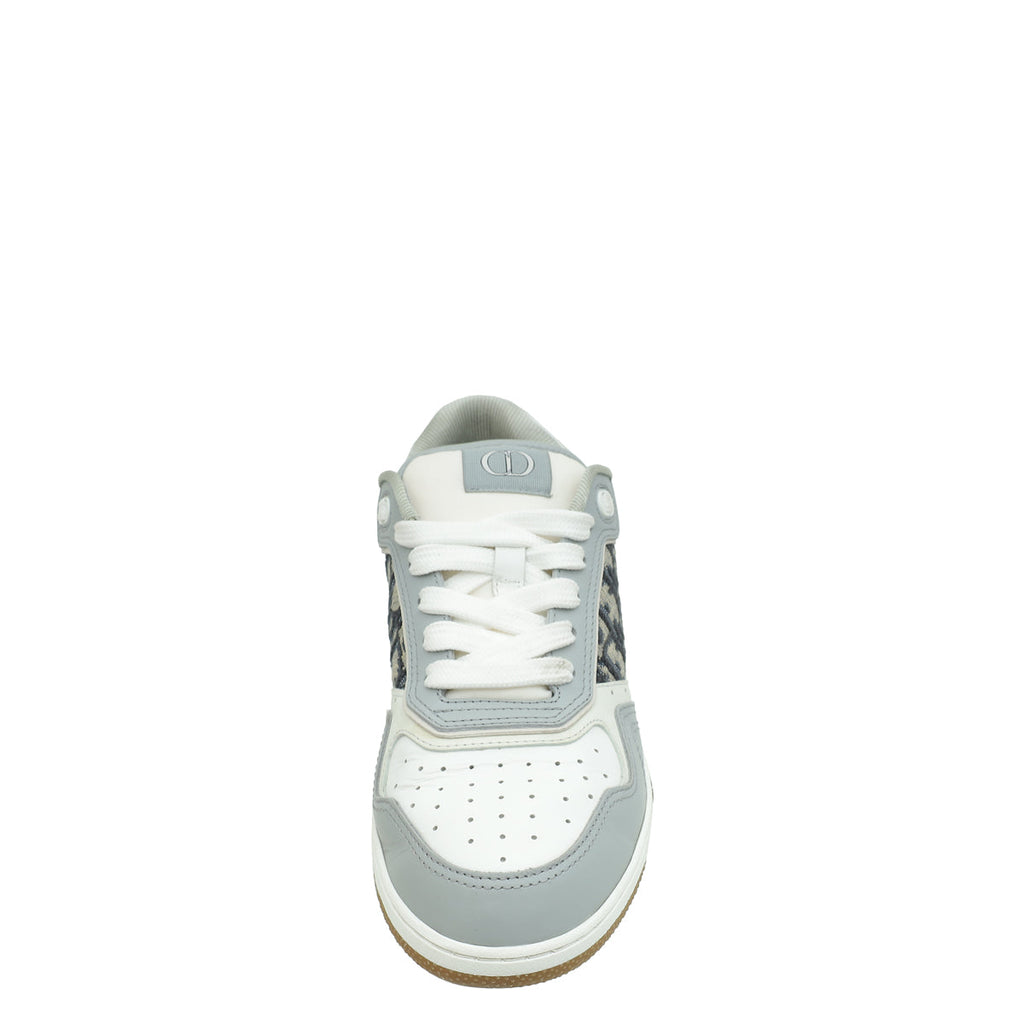 Christian Dior Bicolor Oblique B27 Low-Top Sneaker 38