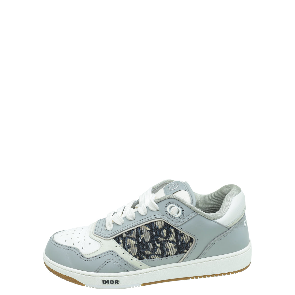 Christian Dior Bicolor Oblique B27 Low-Top Sneaker 38