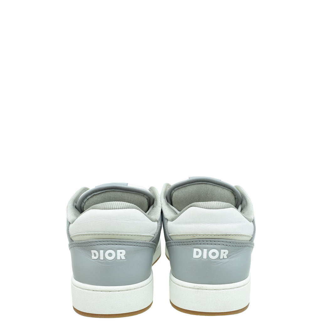 Christian Dior Bicolor Oblique B27 Low-Top Sneaker 38