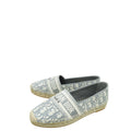 Christian Dior Bicolor Oblique Embroidered Granville Espadrille 38