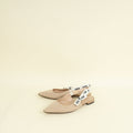 Christian Dior Beige J'adior Flat Slingback 38