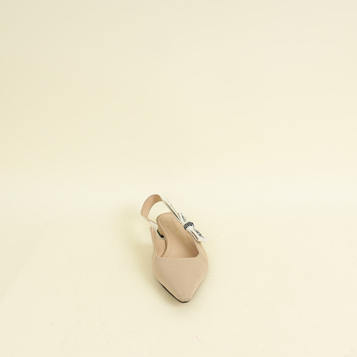 Christian Dior Beige J'adior Flat Slingback 38