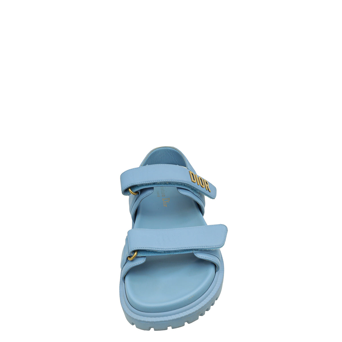 Christian Dior Cornflower Blue Dioract Sandal 38