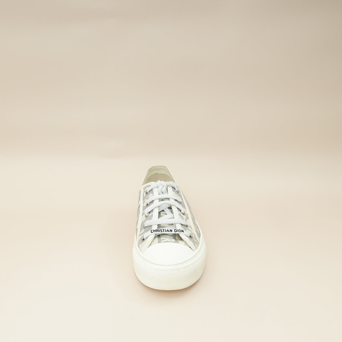 Christian Dior Grey Oblique Walk'N'Dior Sneaker 38