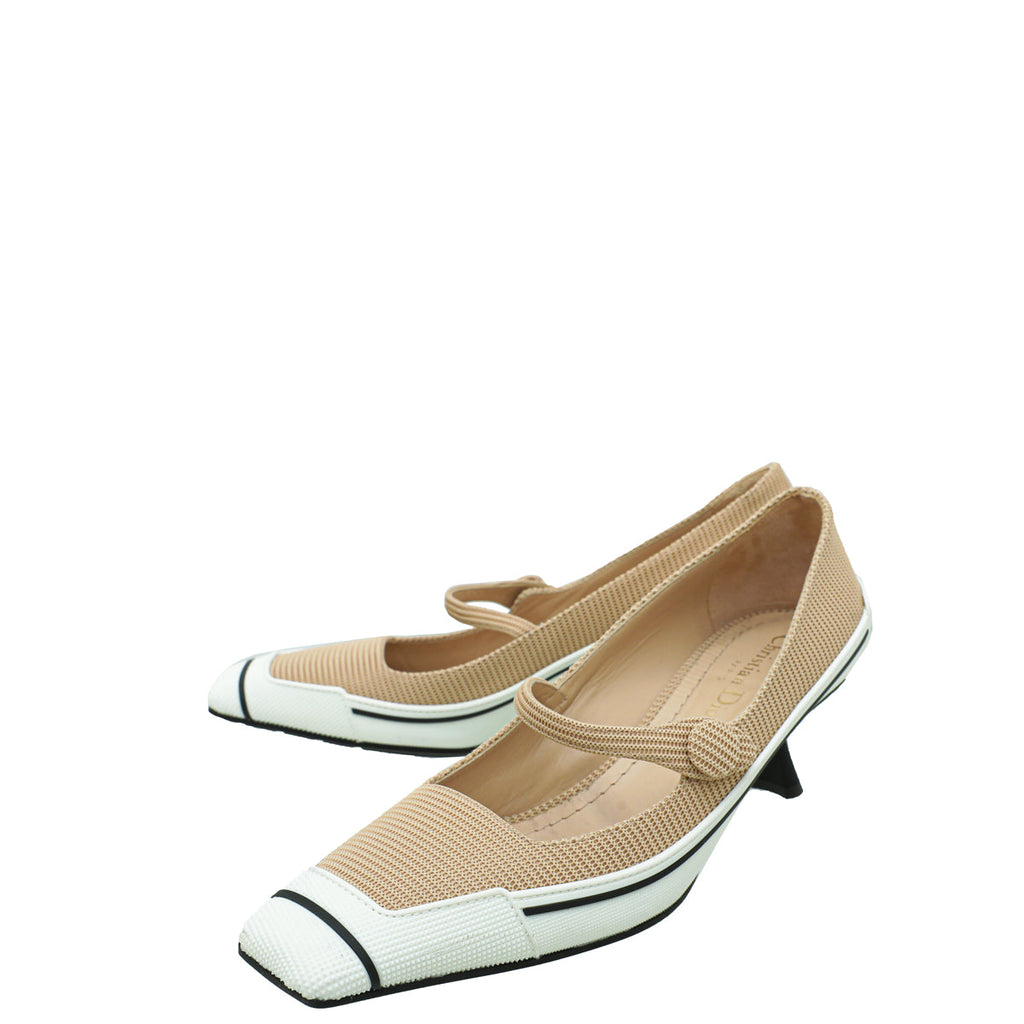 Christian Dior Bicolor D-Motion Pump 38