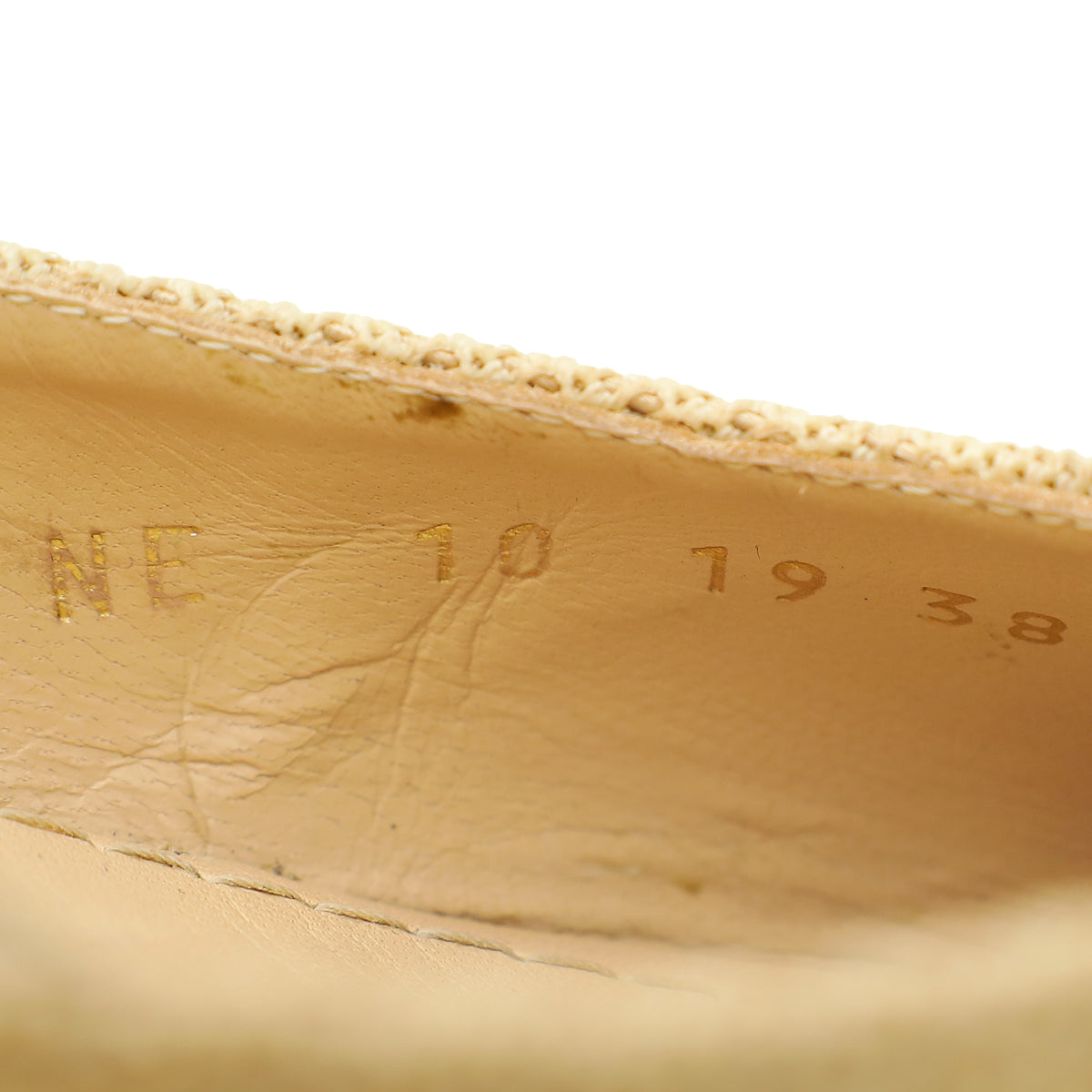 Christian Dior Nude D-Dior Flat Mule 38