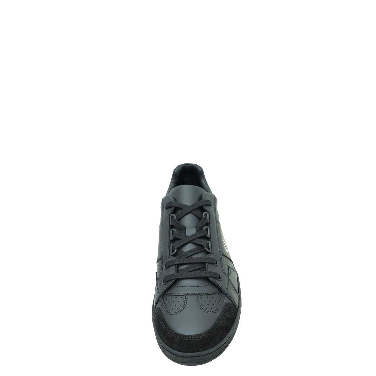 Christian Dior Black CD Lace Up Sneakers 38