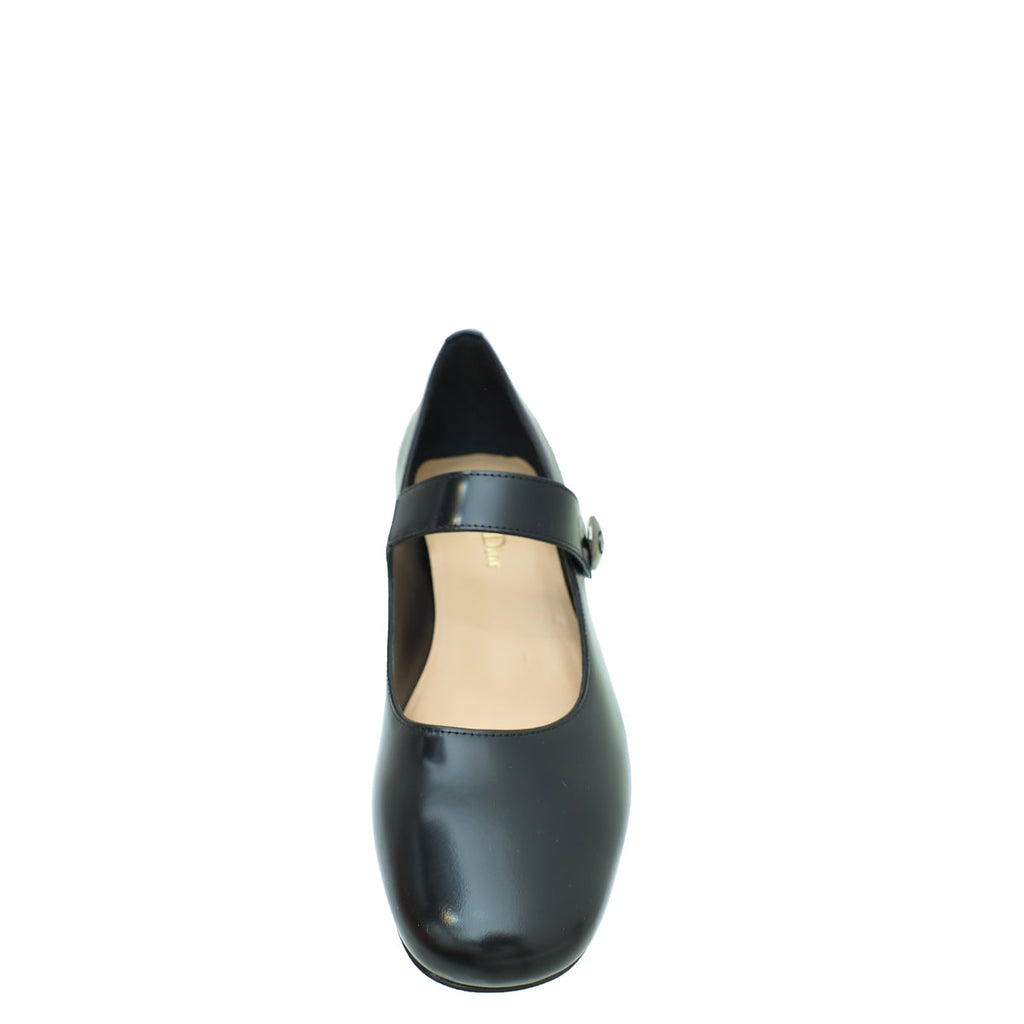 Christian Dior Black Uniform 30mm Pump 38