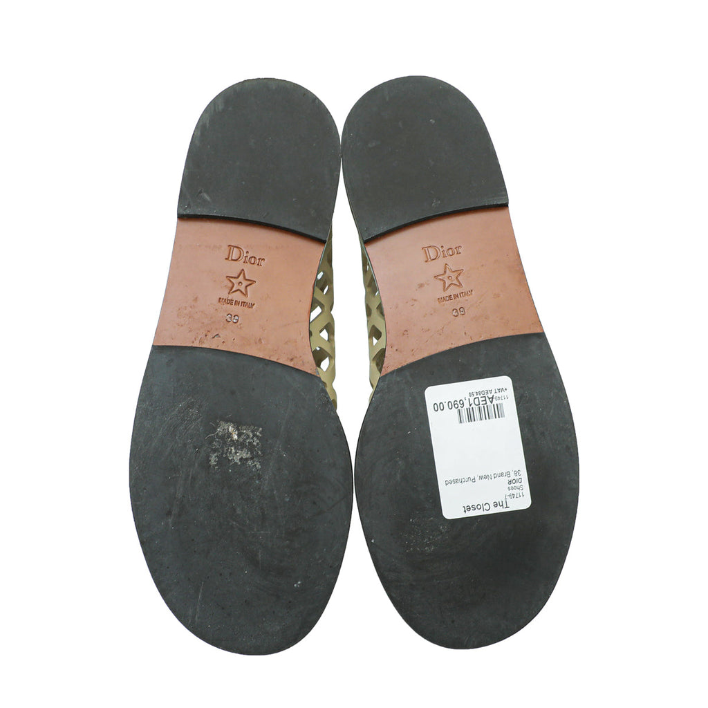 Christian Dior Corde D-Trap Sandal 38