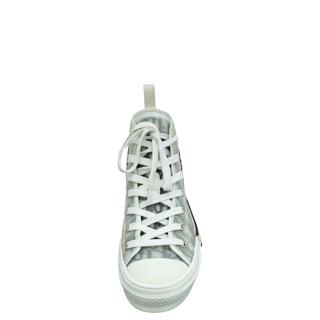 Christian Dior Bicolor Oblique B23 High Top Sneakers 39.5
