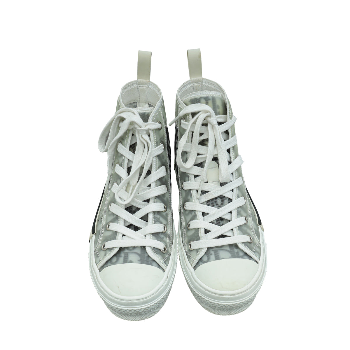 Christian Dior Bicolor Oblique B23 High Top Sneakers 39.5