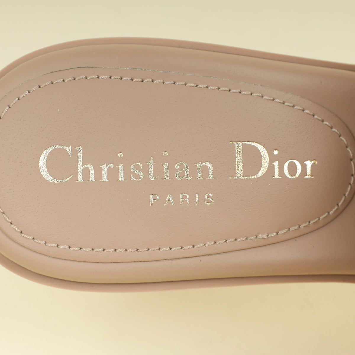 Christian Dior Nude Diorevolution Cannage Heel Sandal 39.5