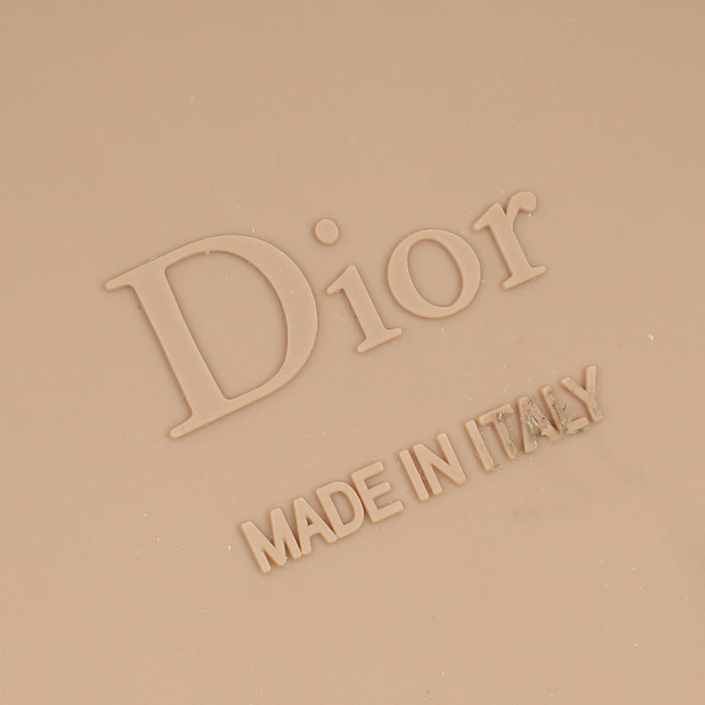 Christian Dior Nude Diorevolution Cannage Heel Sandal 39