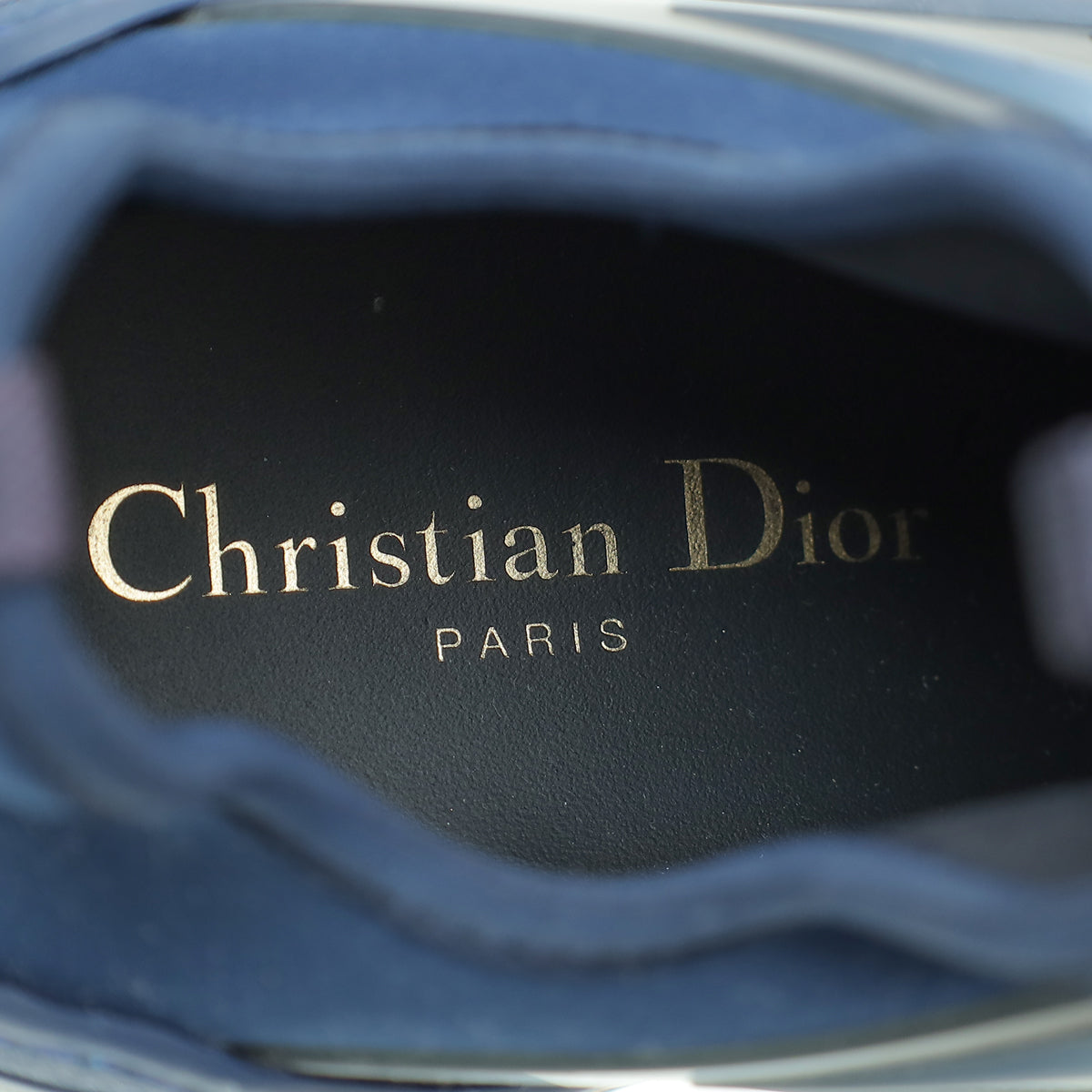 Christian Dior Navy Blue D-Connect Technical Fabric Sneaker 39