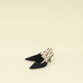 Christian Dior Black J'Adior Slingback Pump 39