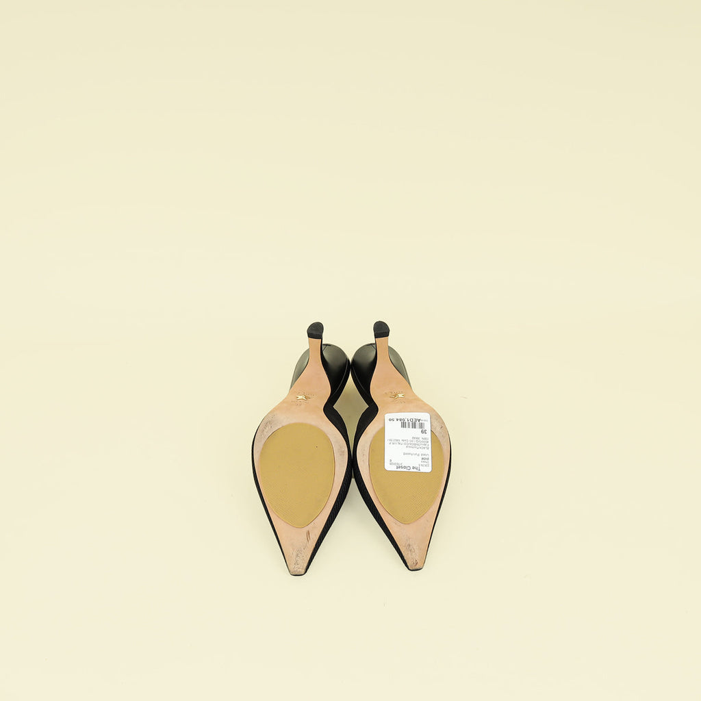 Christian Dior Black J'Adior Slingback Pump 39