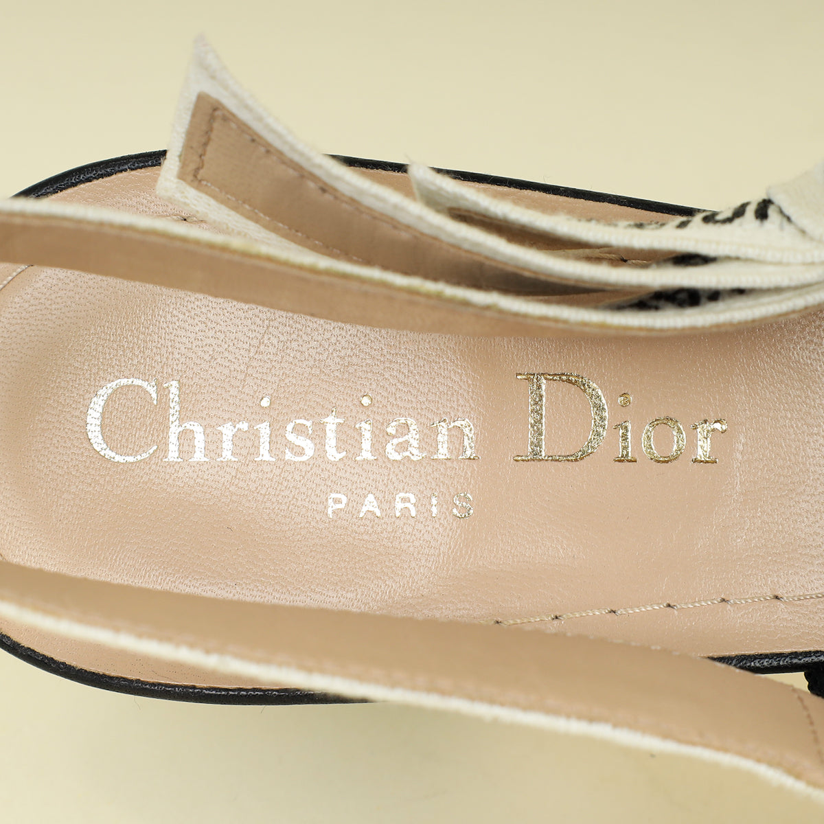 Christian Dior Black J'Adior Slingback Pump 39