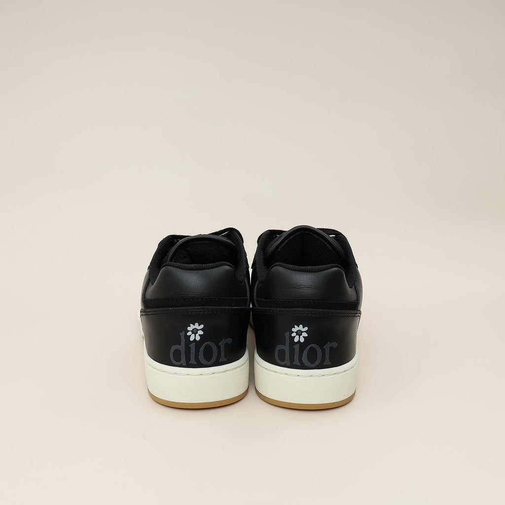 Christian Dior Black Oblique B27 Low-Top Sneaker 39