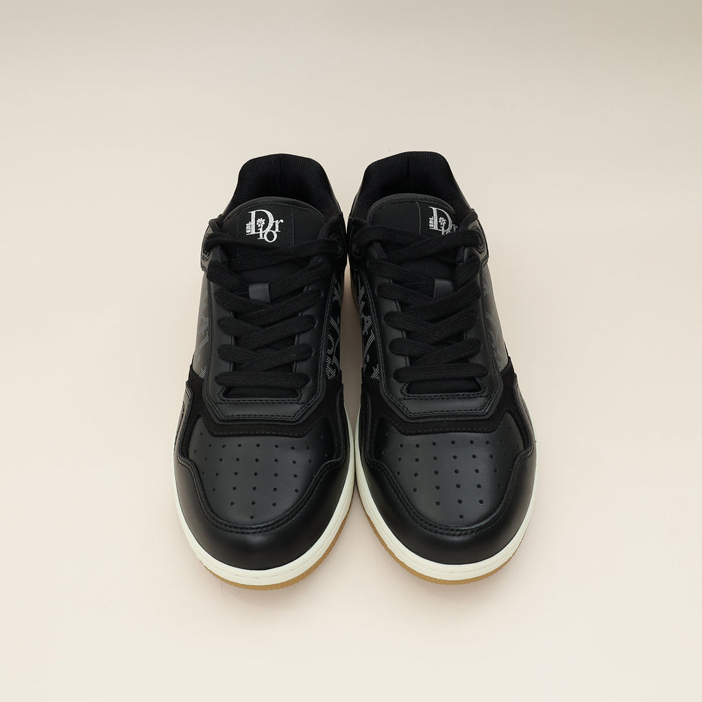 Christian Dior Black Oblique B27 Low-Top Sneaker 39