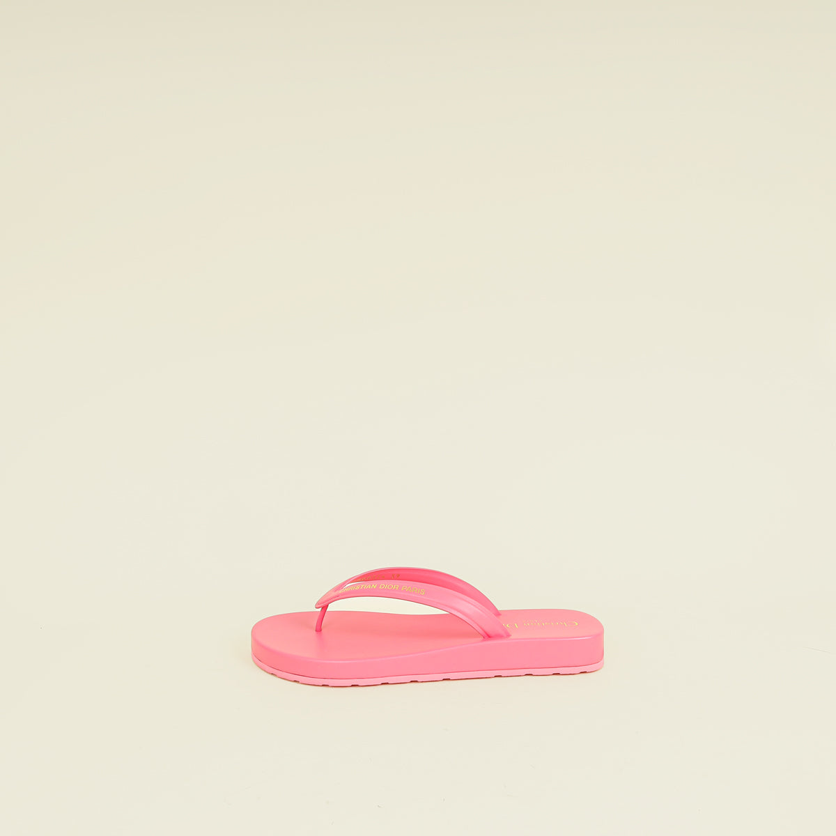 Christian Dior Candy Pink Diorsea Thong Sandal 39
