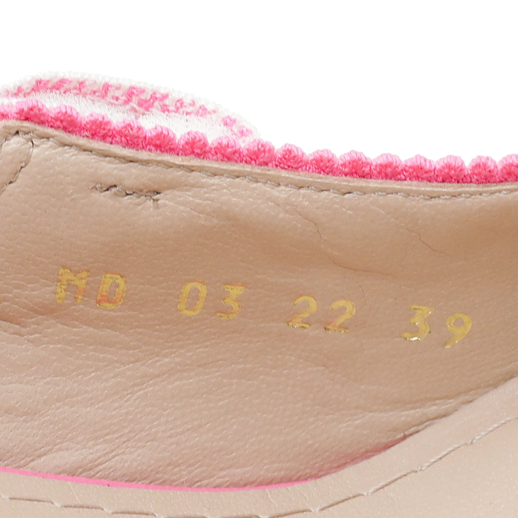 Christian Dior Bright Pink J'adior Toile De Jouy Slingback Pump 39