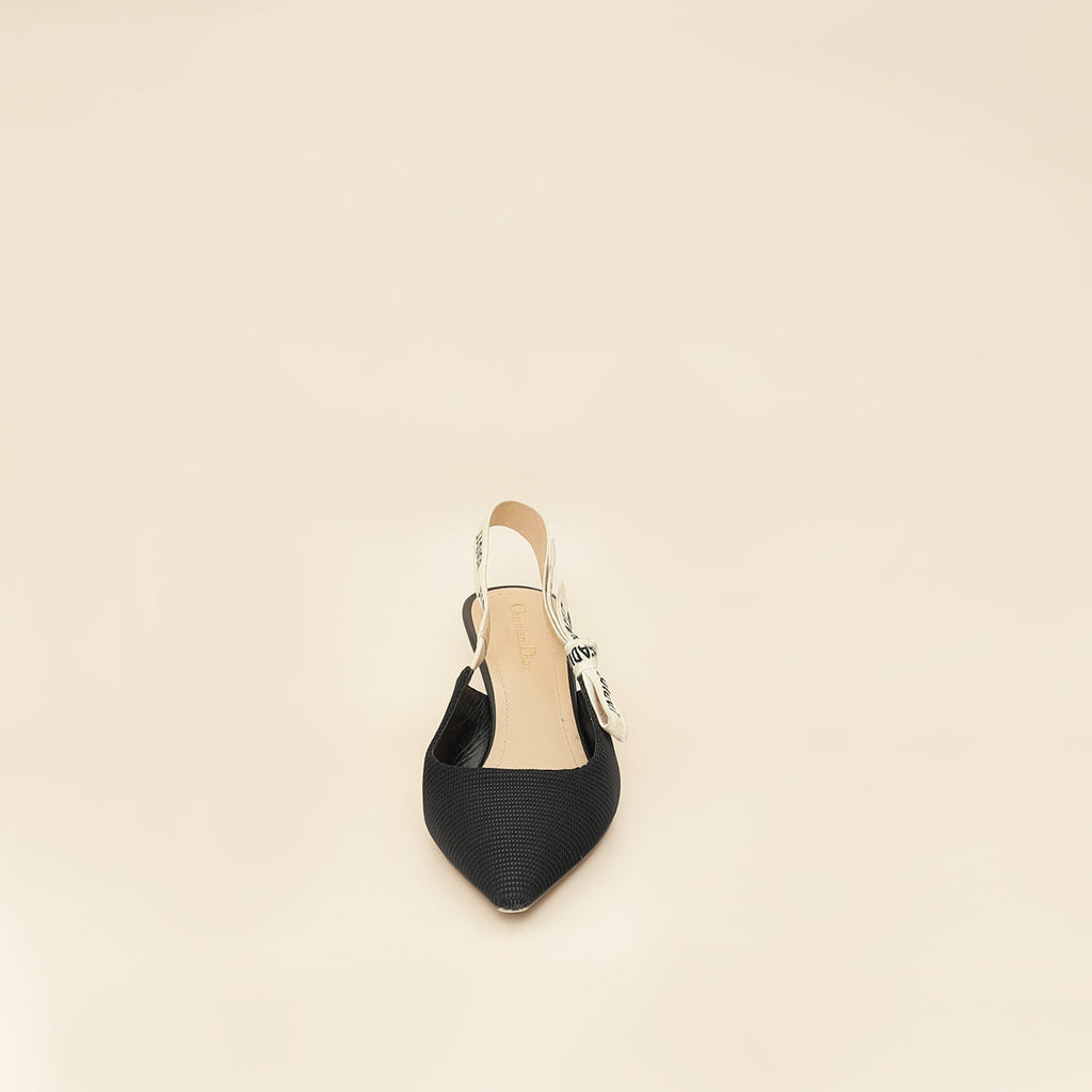 Christian Dior Black J'Adior Slingback Pump 40.5