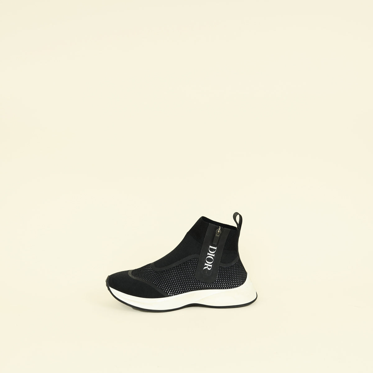 Christian Dior Black B25 High Top Sneakers 40