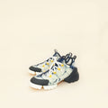 Christian Dior Bicolor Tie & Dior D Connect Sneakers 40