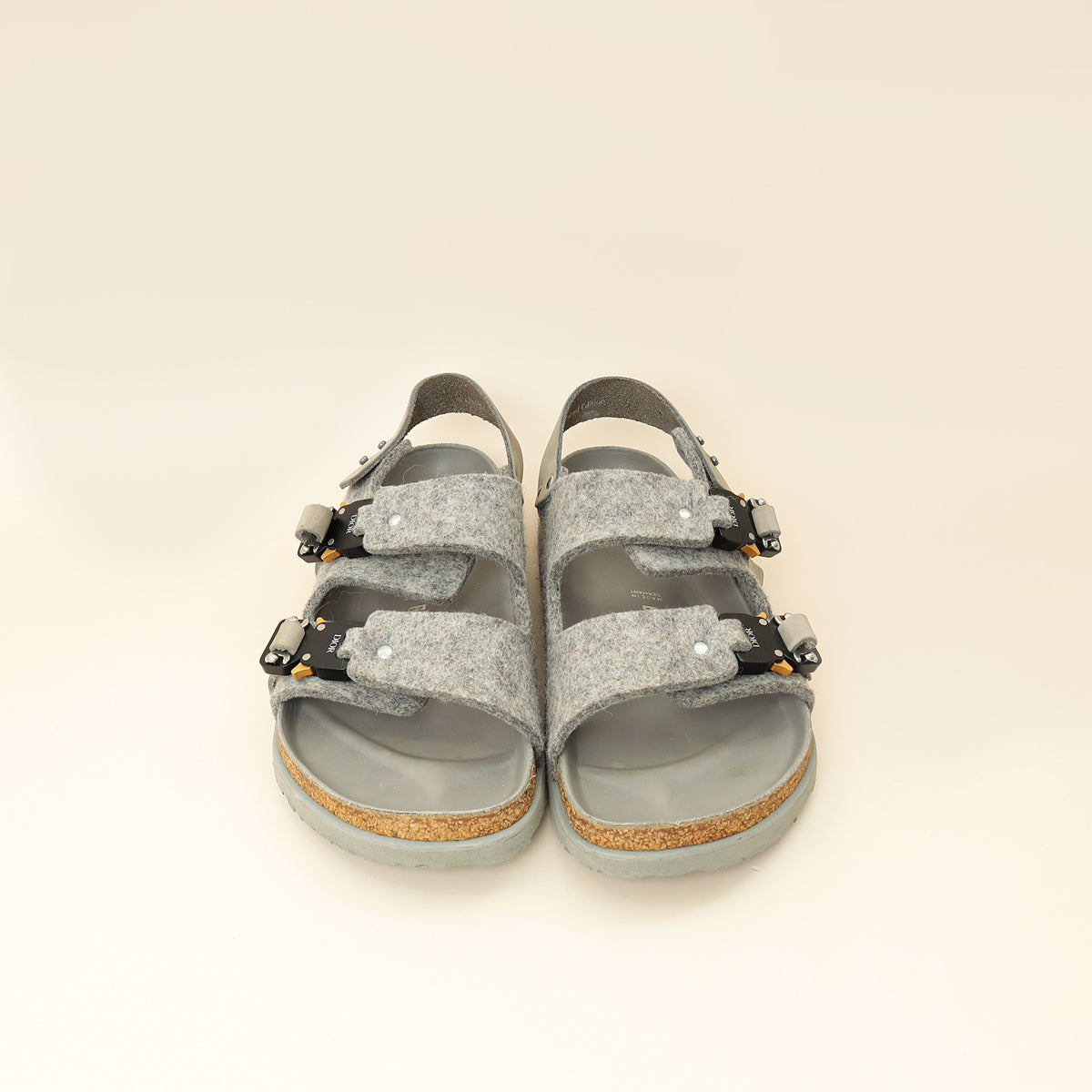 Christian Dior Gray x Birkenstock Milano Sandal 40