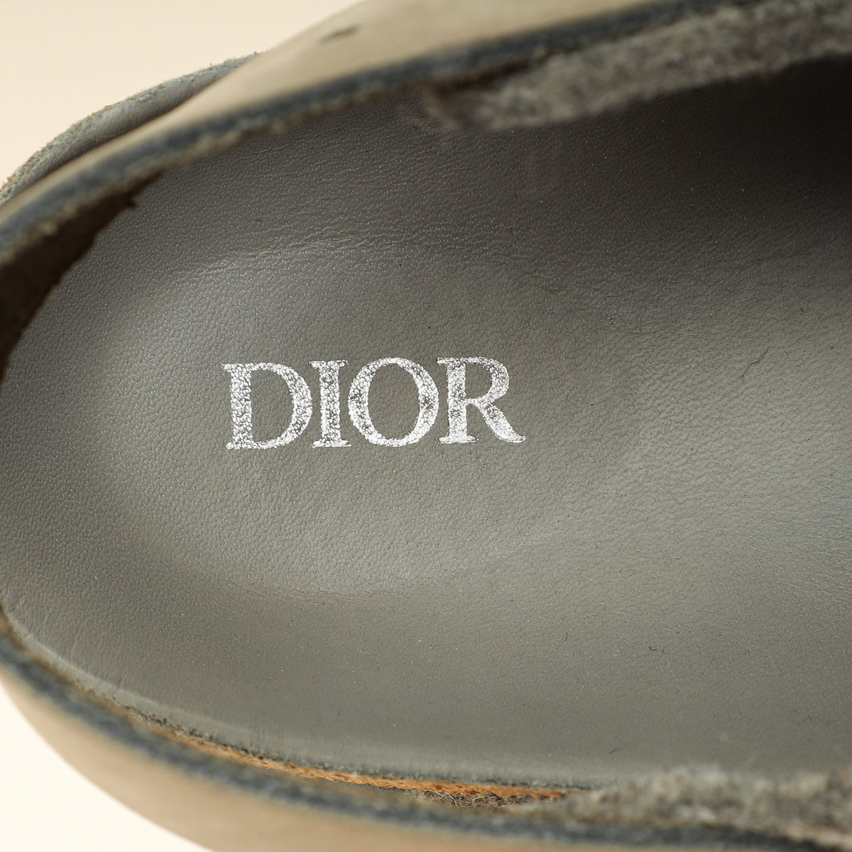 Christian Dior Gray x Birkenstock Milano Sandal 40