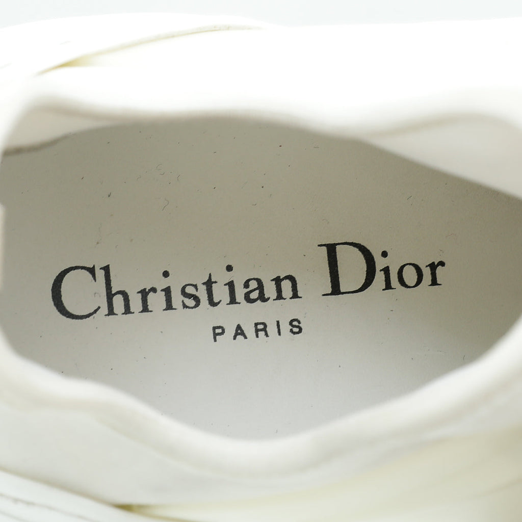 Christian Dior White D-Connect Technical Fabric Sneaker 40