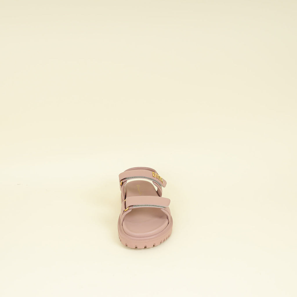 Christian Dior Rose Nude Dioract Sandal 40