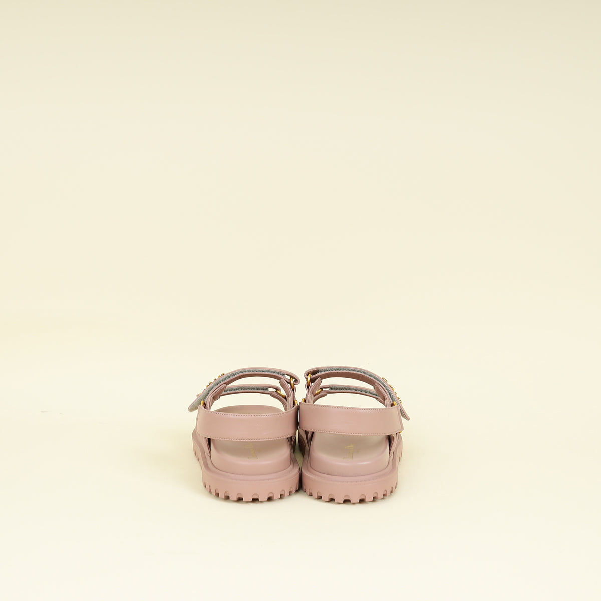 Christian Dior Rose Nude Dioract Sandal 40