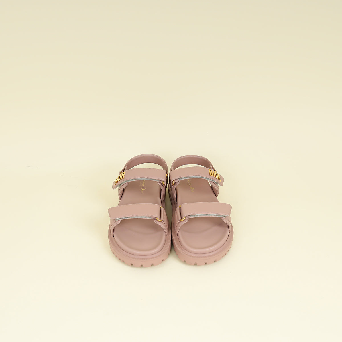 Christian Dior Rose Nude Dioract Sandal 40