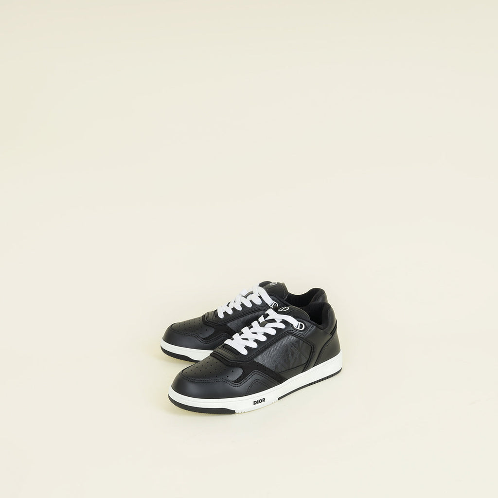 Christian Dior Black B27 Diamond Print Sneaker 40