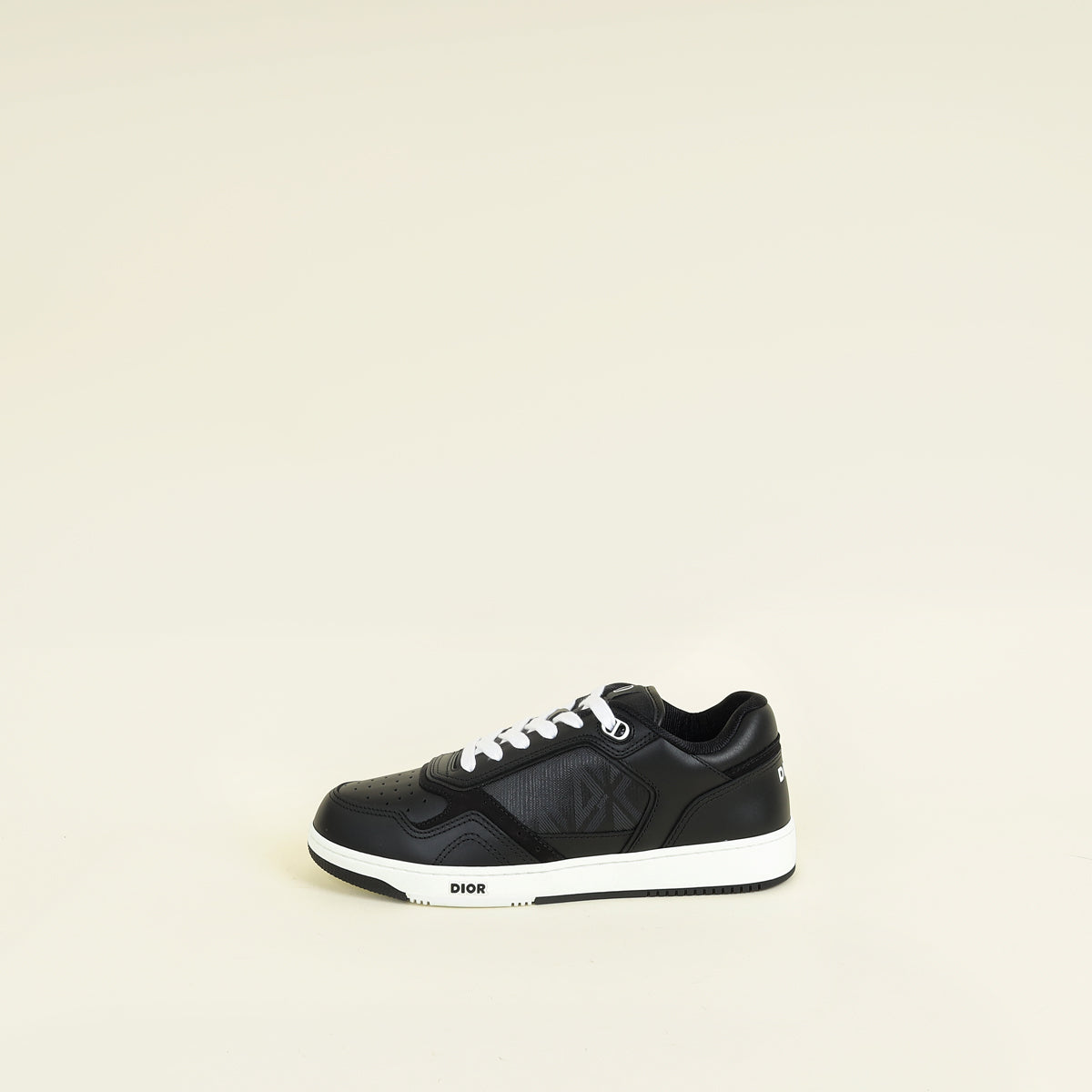 Christian Dior Black B27 Diamond Print Sneaker 40