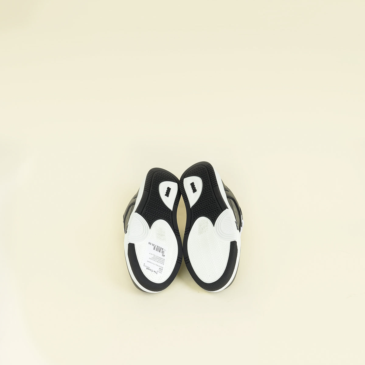 Christian Dior Black B27 Diamond Print Sneaker 40