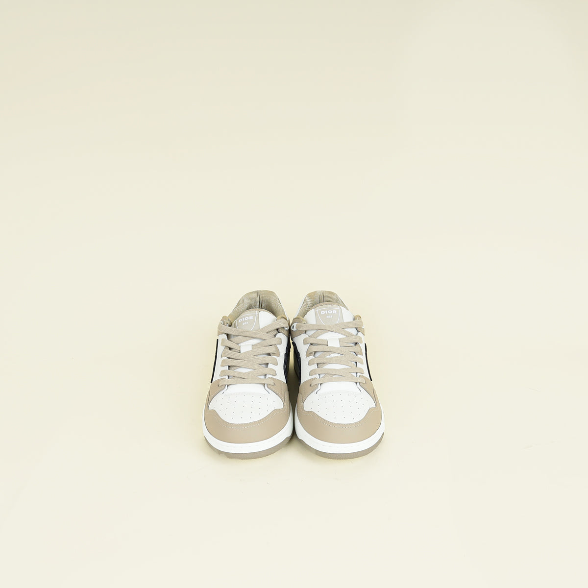 Christian Dior Beige B57 Dribble Low-Top Sneaker 40