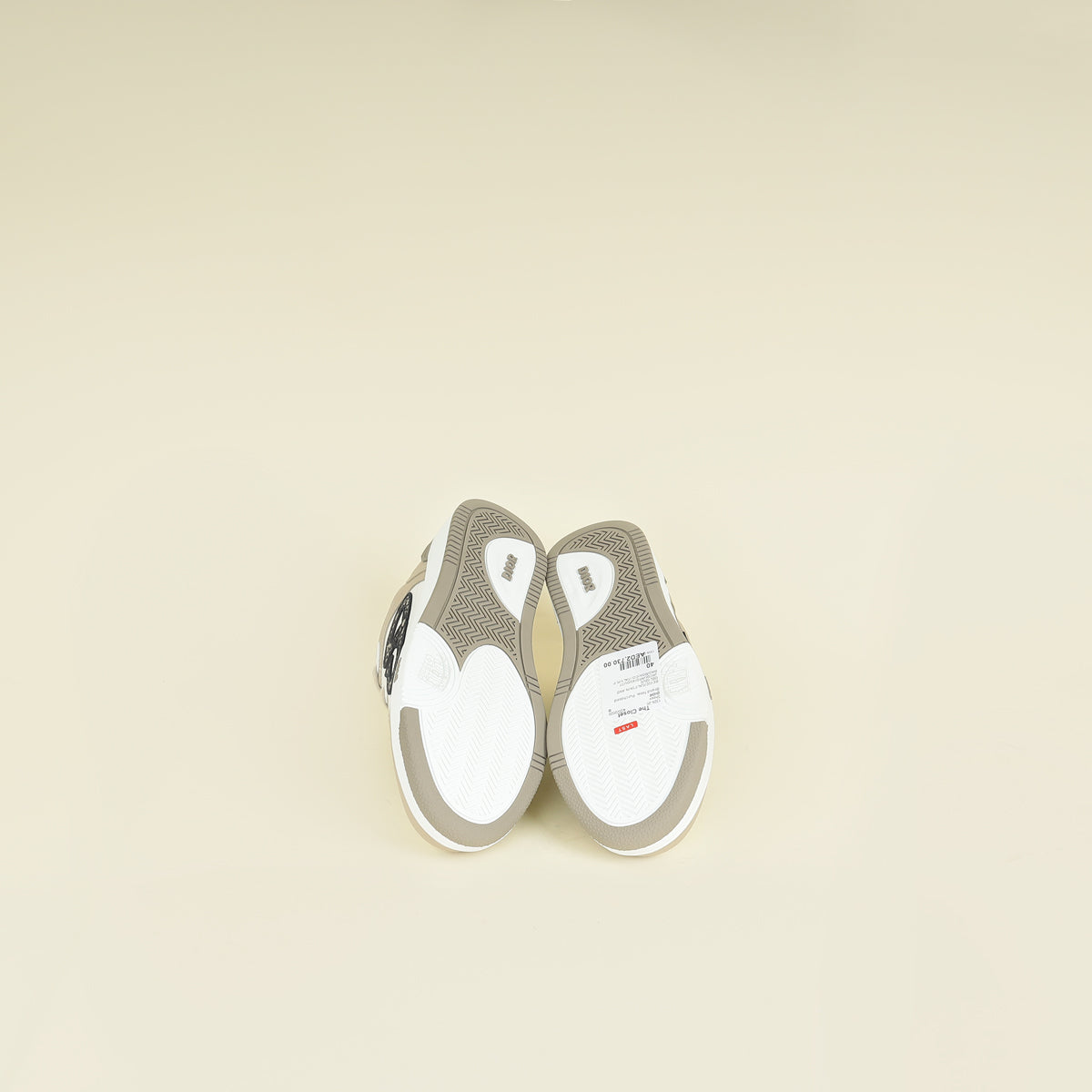 Christian Dior Beige B57 Dribble Low-Top Sneaker 40