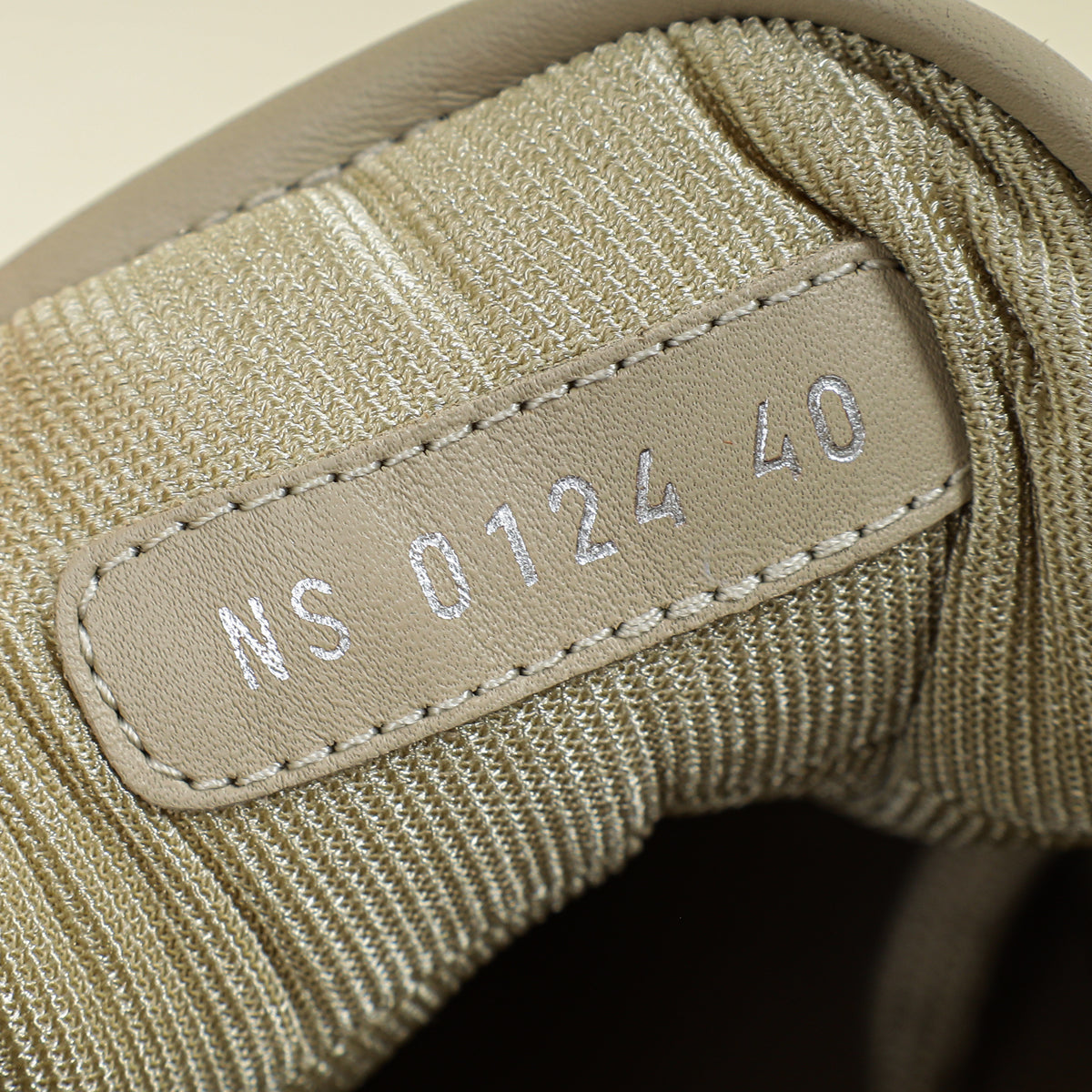 Christian Dior Beige B57 Dribble Low-Top Sneaker 40