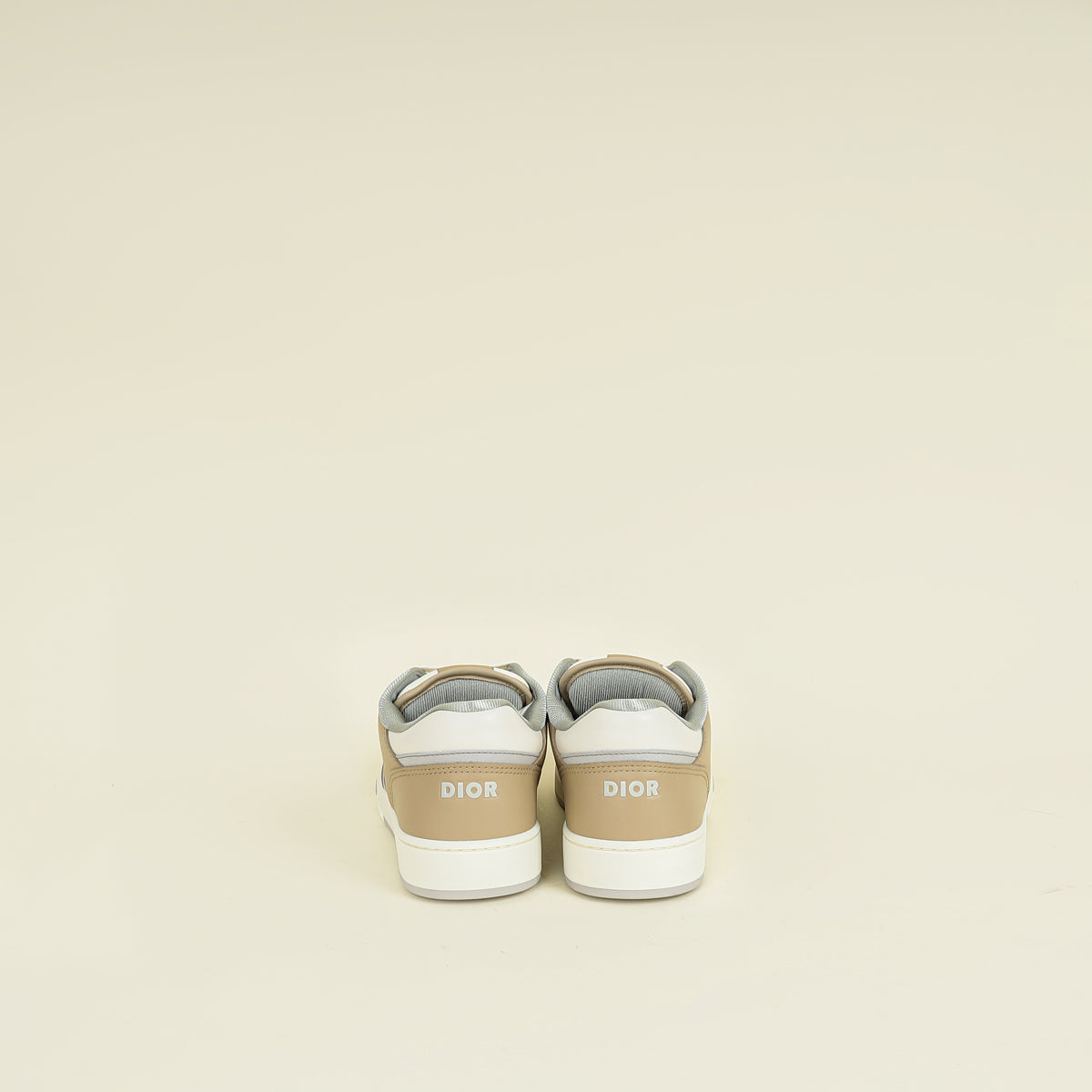 Christian Dior Dark Beige Oblique B27 Uptown Low-Top Sneaker 40
