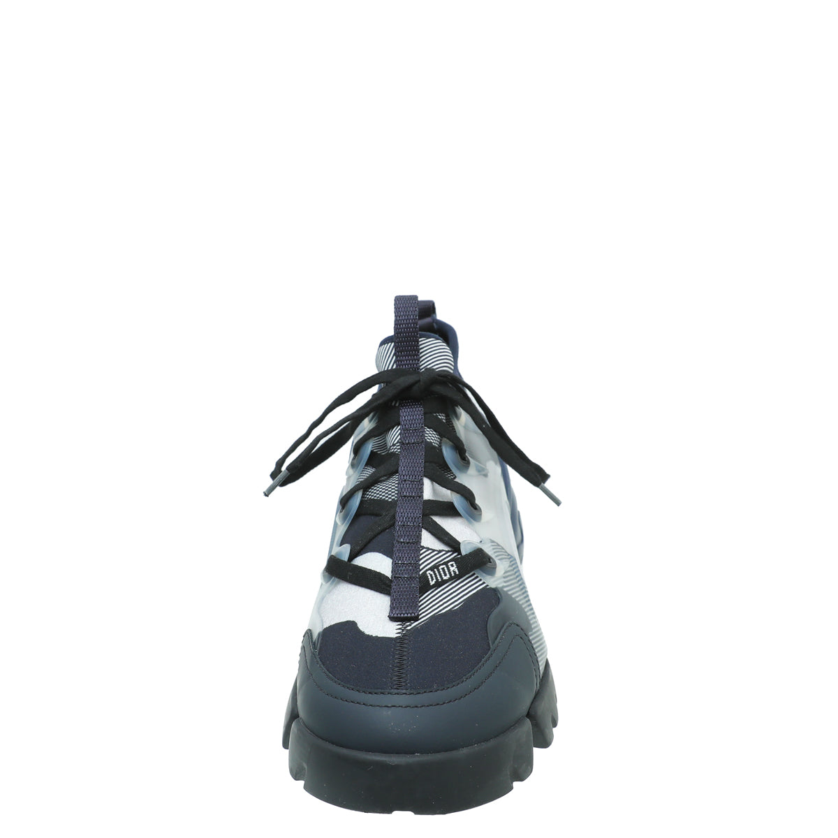 Christian Dior Navy Blue Neoprene D-Connect Technical Fabric Sneaker 40