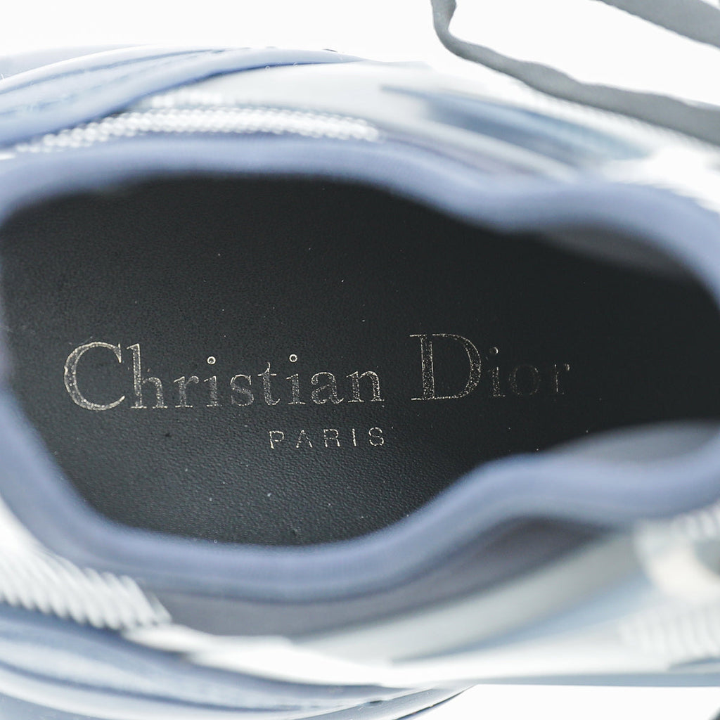 Christian Dior Navy Blue Neoprene D-Connect Technical Fabric Sneaker 40