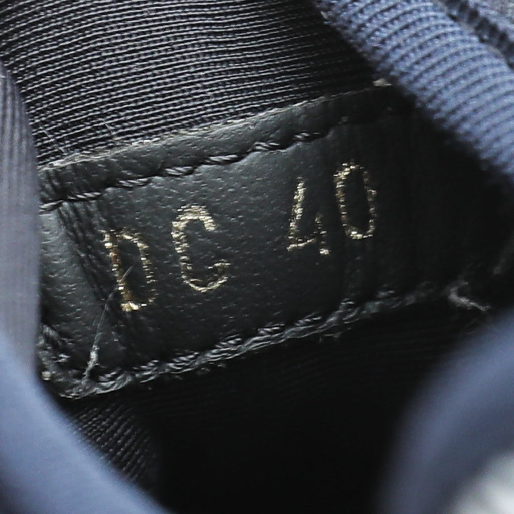Christian Dior Navy Blue Neoprene D-Connect Technical Fabric Sneaker 40