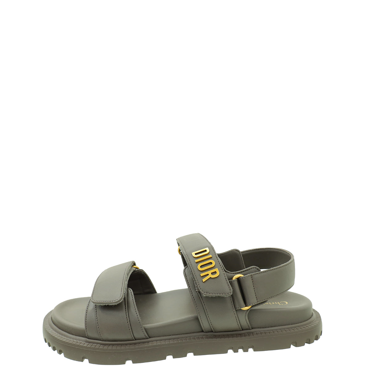 Christian Dior Dark Grey Dioract Sandal 41.5