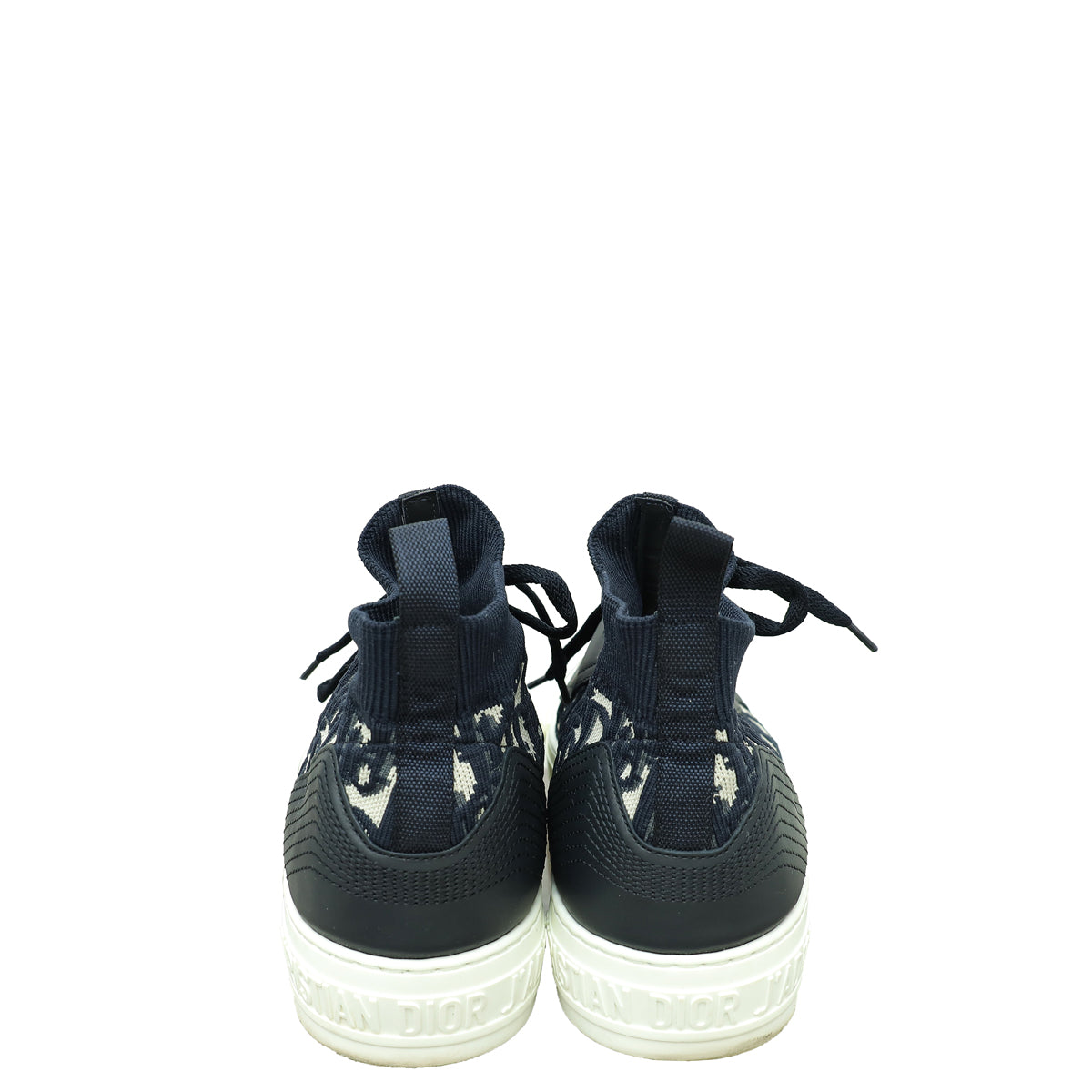 Christian Dior Navy Blue Oblique WALK'N'DIOR Sneaker 41