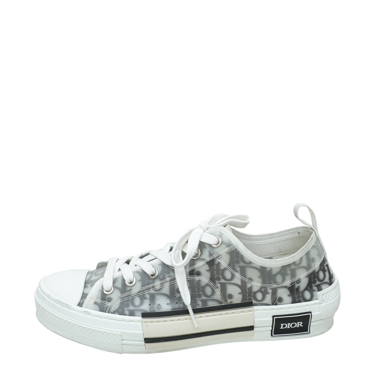 Christian Dior Bicolor Oblique B-23 Low Top Sneakers 41